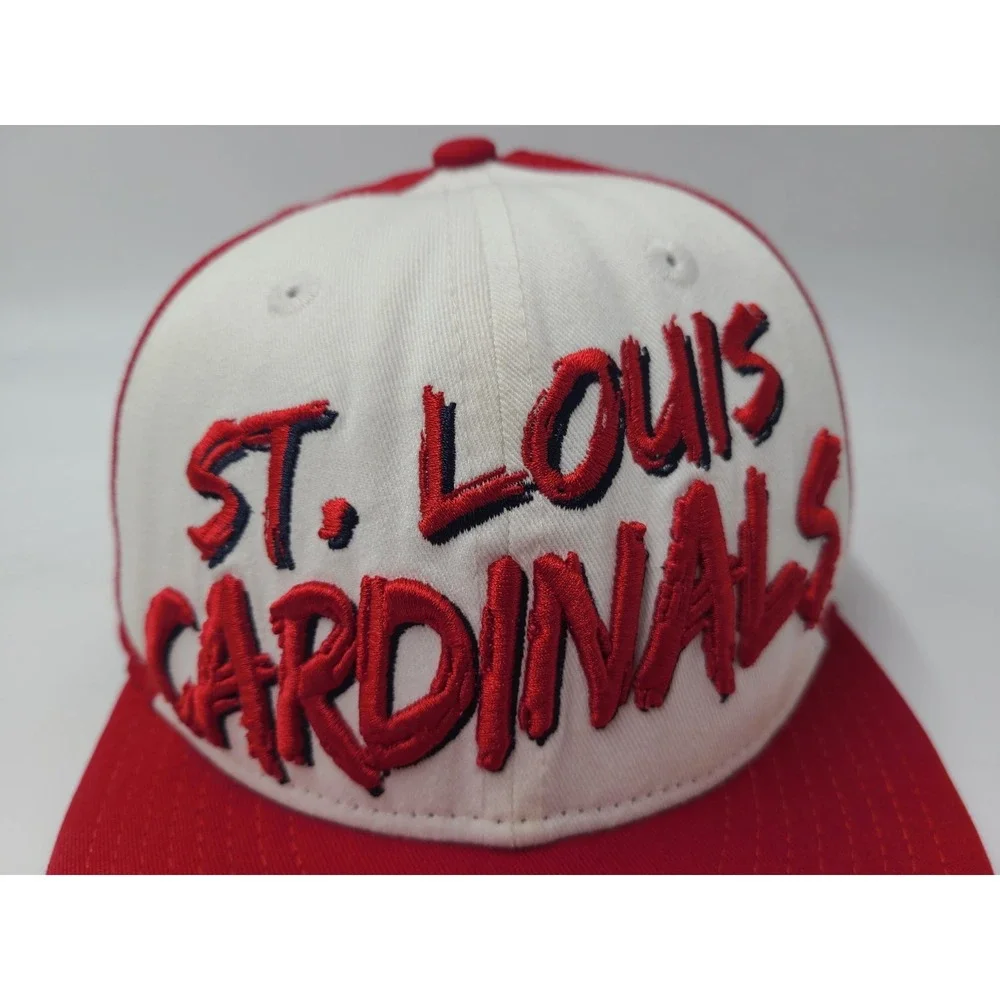 Youth St Louis Cardinals New Era 9Fifty Snapback Hat Cap MLB Baseball‎ White Red